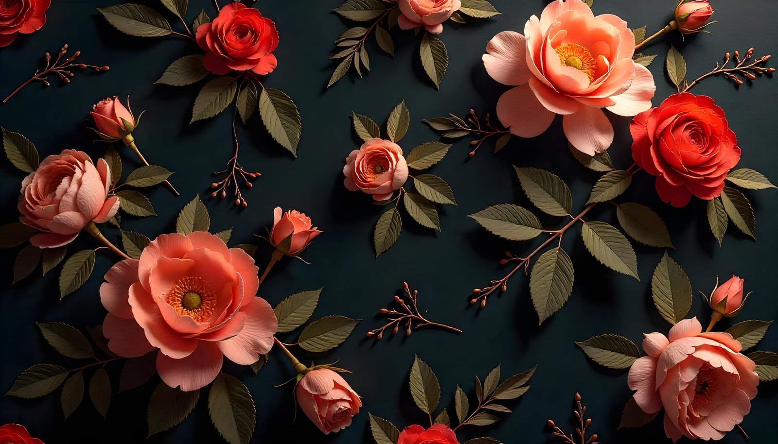 Elegant Decorative Wallpaper and Seamless Pattern Background Collection Design