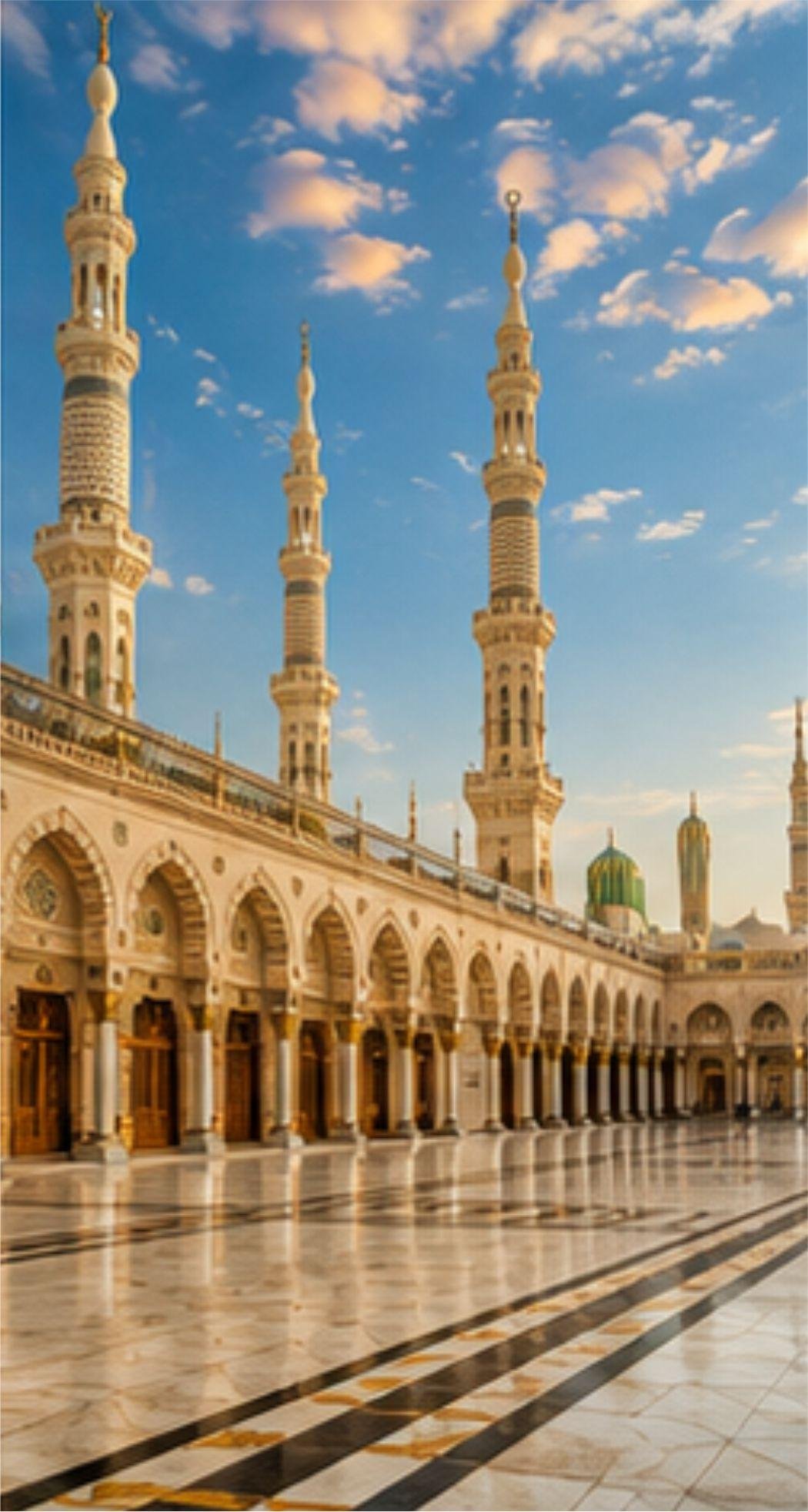 Al Masjid an Nabawi Madina Mosque Islamic Architecture, Free Imaeg Sacred Landmark Photography