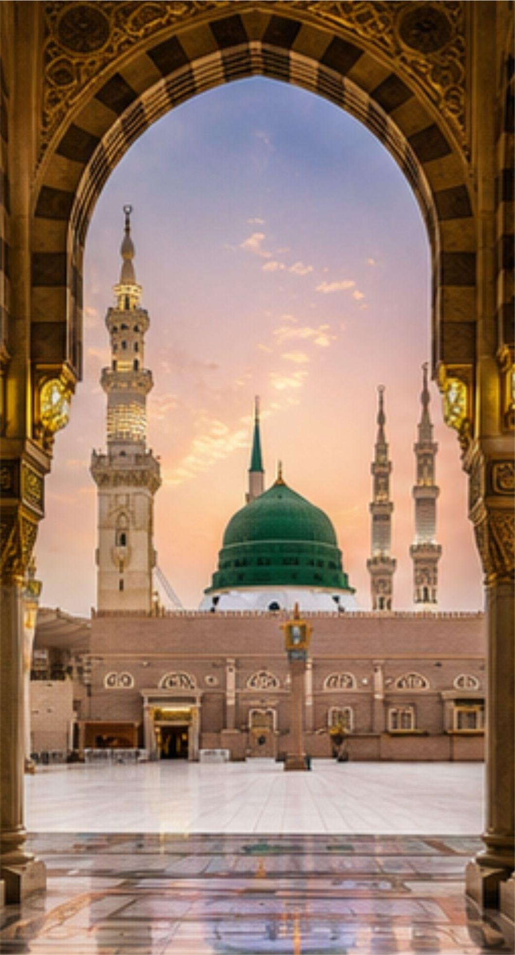 Al Masjid an Nabawi Madina Mosque Islamic Architecture, Free Imaeg Sacred Landmark Photography