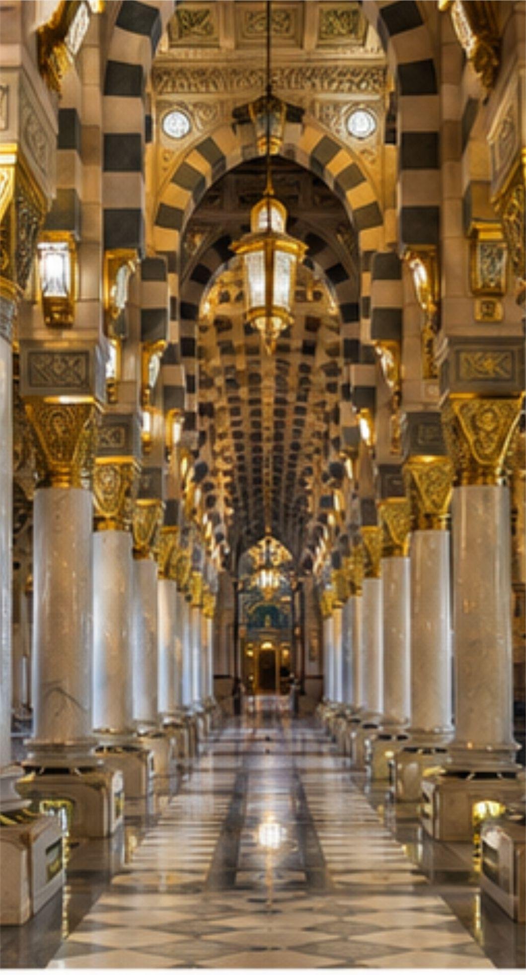 Prophet's Mosque Madina Islamic Landmark, Free Image Al Masjid an Nabawi Architecture Photography
