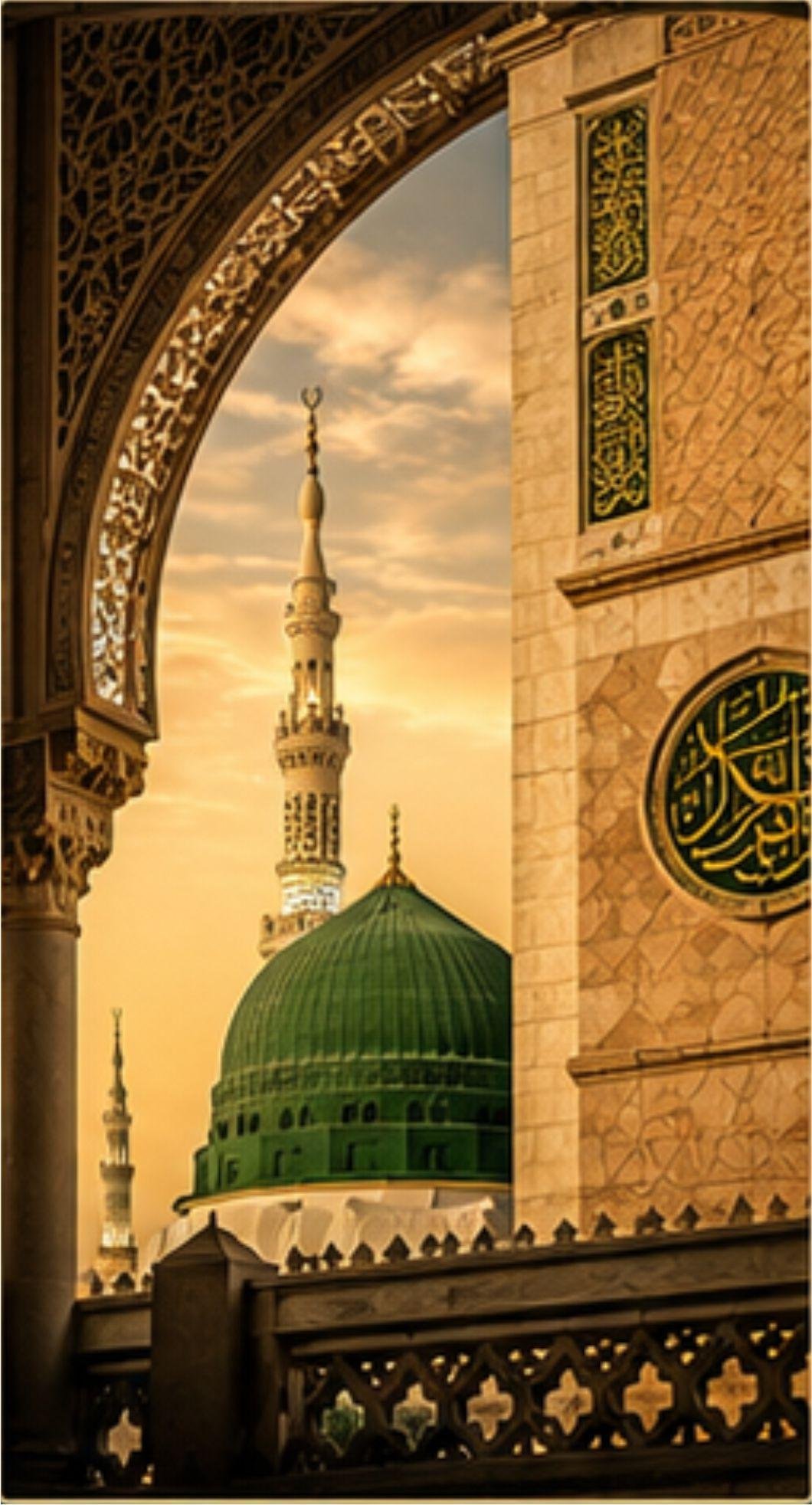 Prophet's Mosque Madina Islamic Landmark, Free Image Al Masjid an Nabawi Architecture Photography