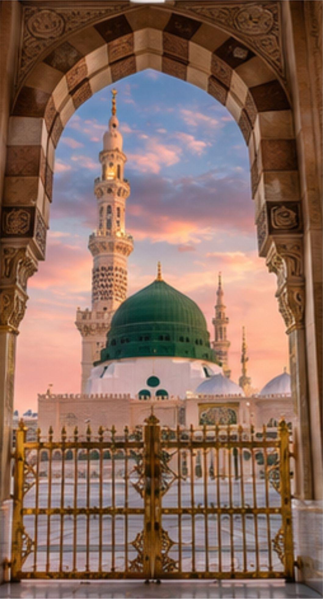Prophet's Mosque Madina Islamic Landmark, Free Image Al Masjid an Nabawi Architecture Photography
