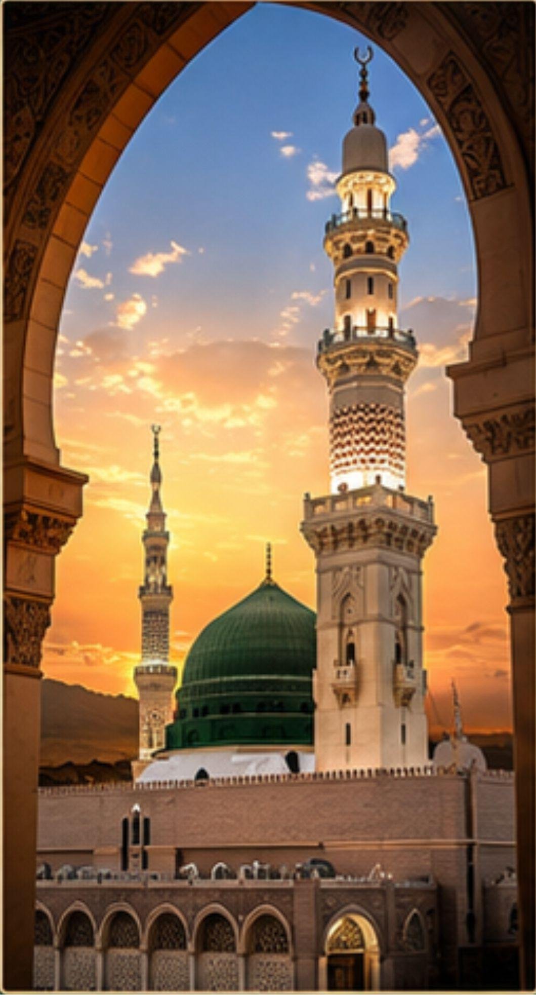 Prophet's Mosque Madina Islamic Landmark, Free Image Al Masjid an Nabawi Architecture Photography