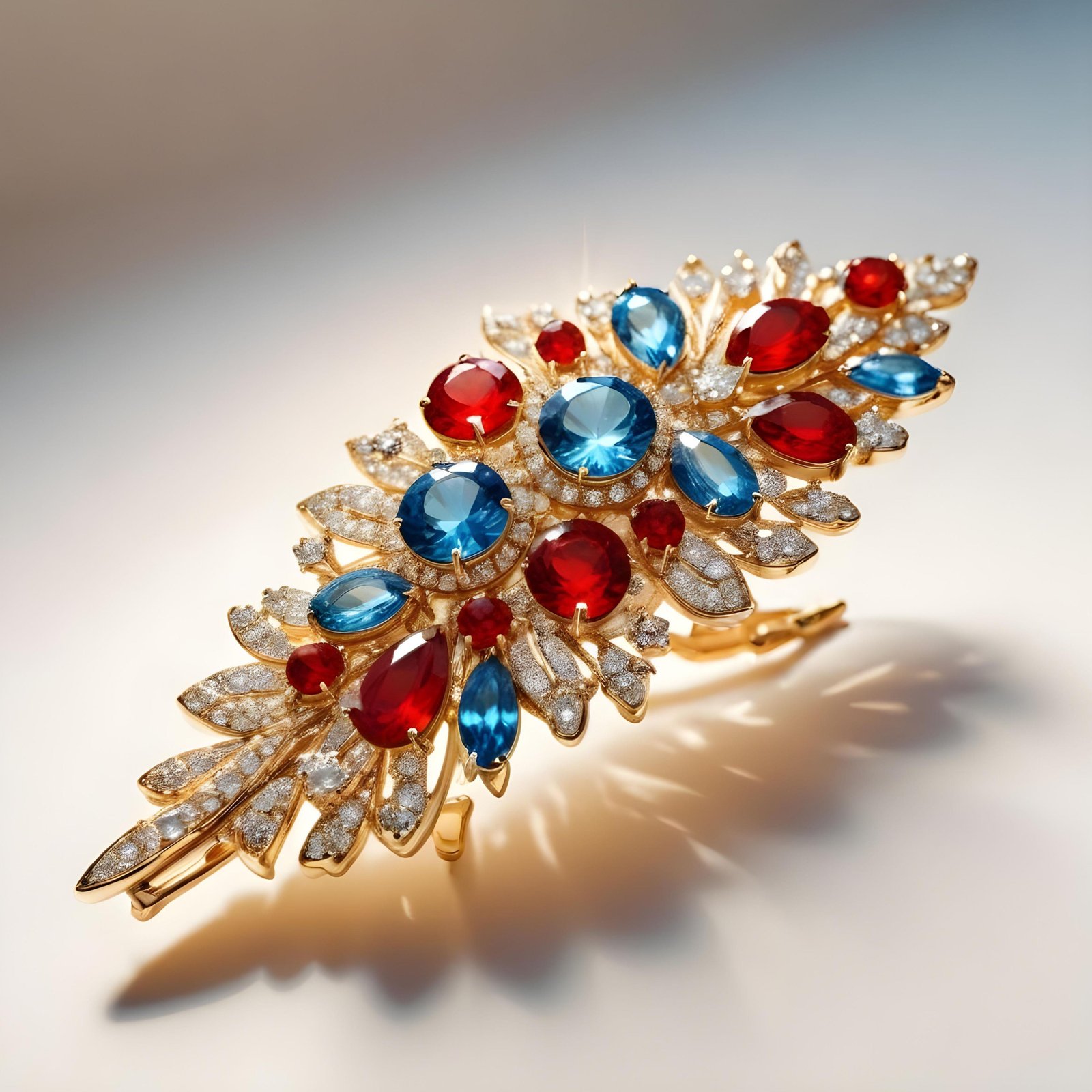 Elegant Decorative Hair Accessories and Luxury Jewelry Elements Isolated Background
