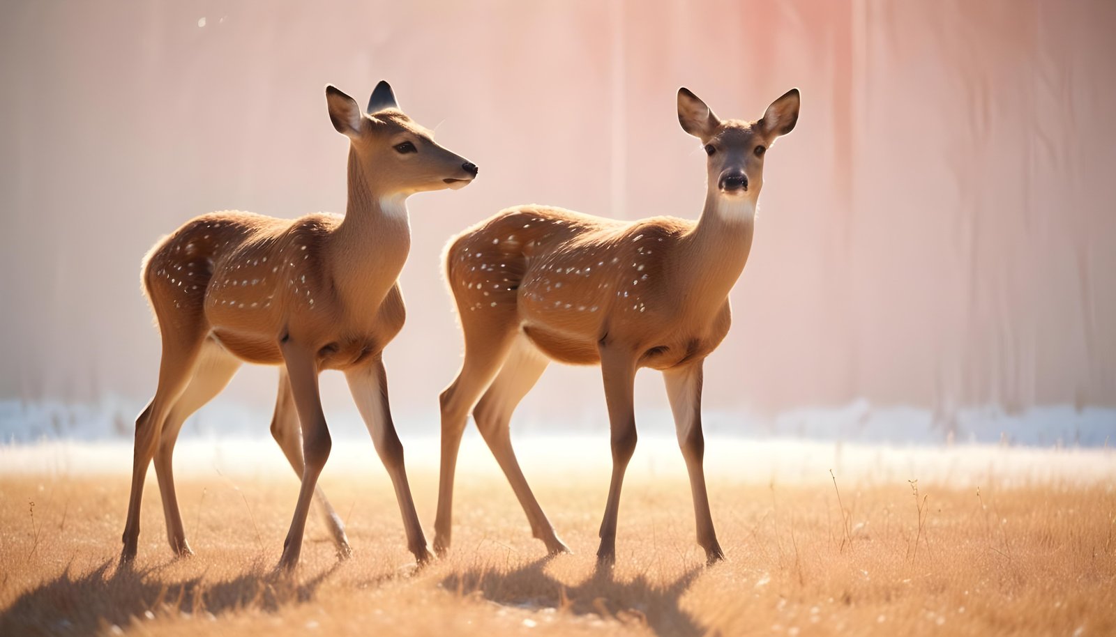 Majestic Deer Wildlife Portrait in Natural Forest Environment