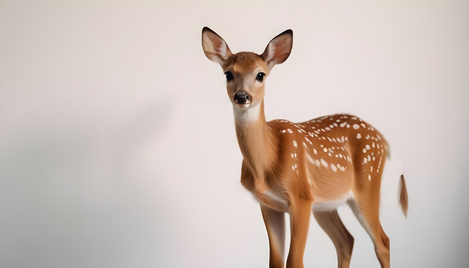 Majestic Deer Wildlife Portrait in Natural Forest Environment