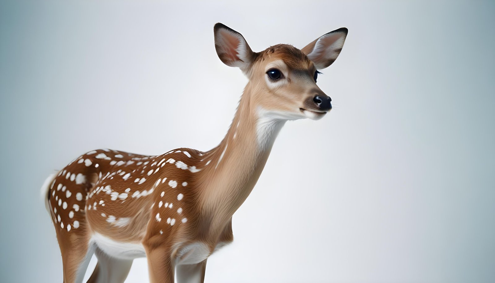 Majestic Deer Wildlife Portrait in Natural Forest Environment