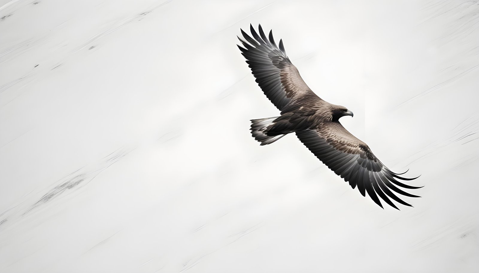 Majestic Eagle Bird of Prey Wildlife Portrait Isolated on Natural Background