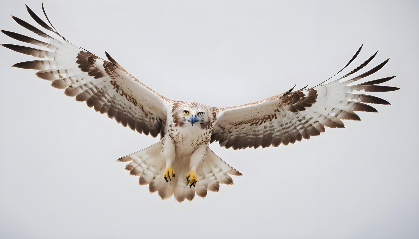 Majestic Eagle Bird of Prey Wildlife Portrait Isolated on Natural Background