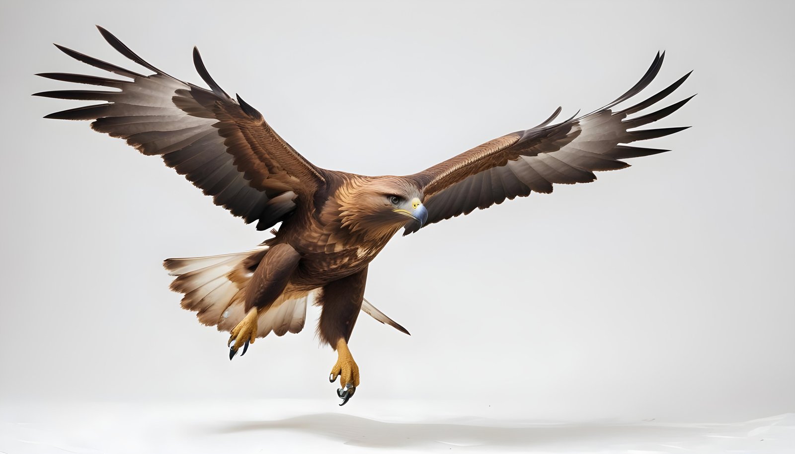 Majestic Eagle Bird of Prey Wildlife Portrait Isolated on Natural Background