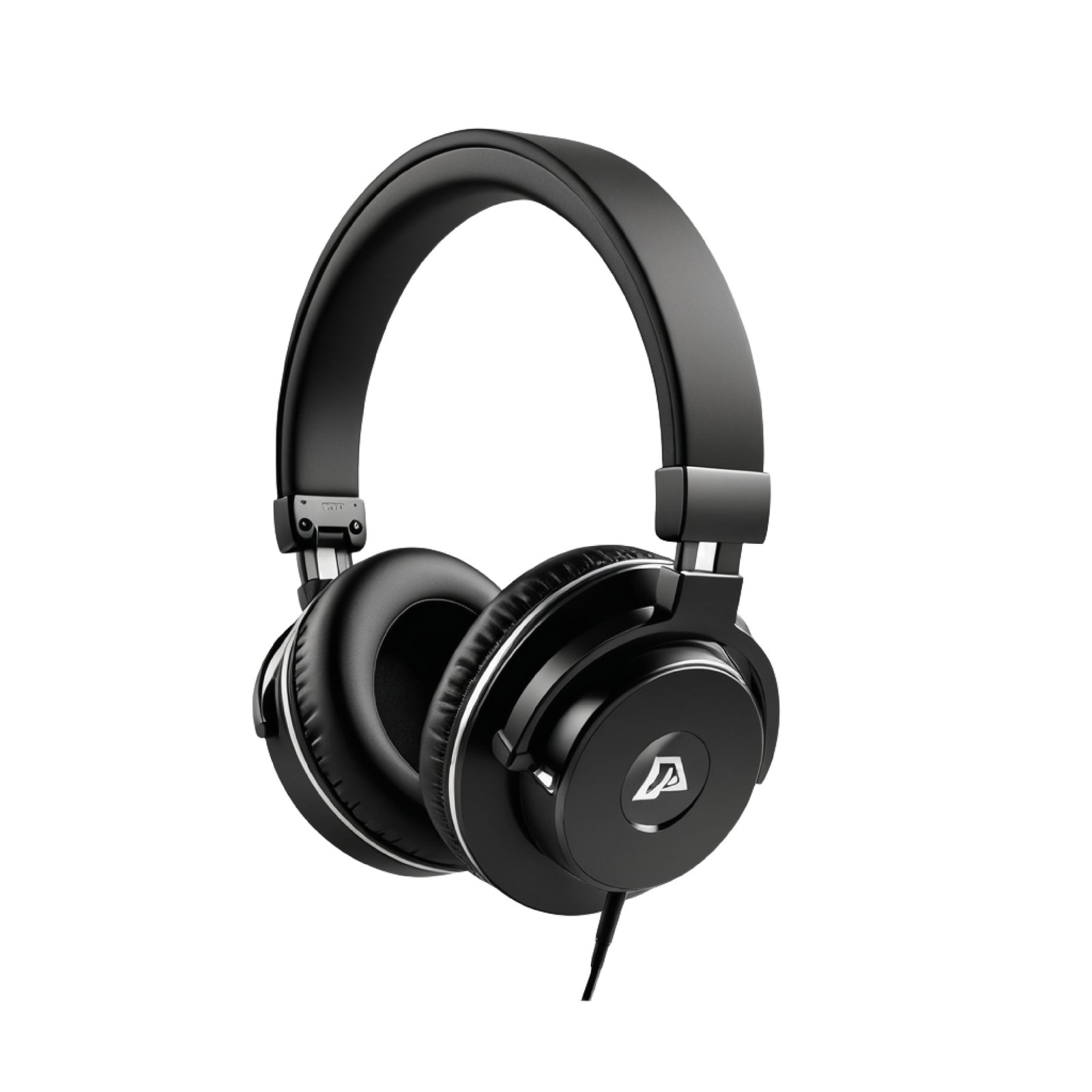 Modern Over Ear Headphones Isolated on White Background