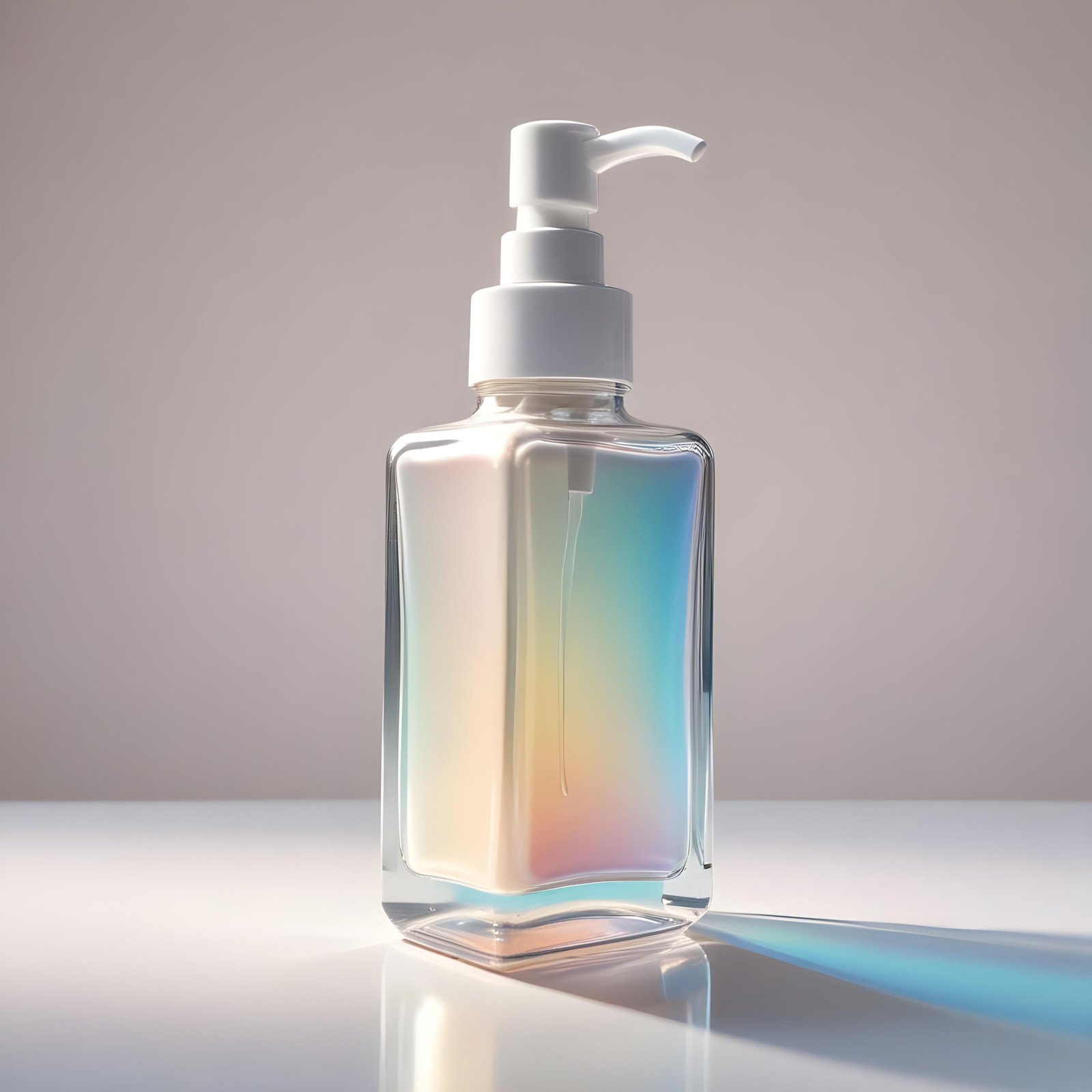 Premium Cosmetic Skincare Serum Bottle Mockup Isolated on Clean Background