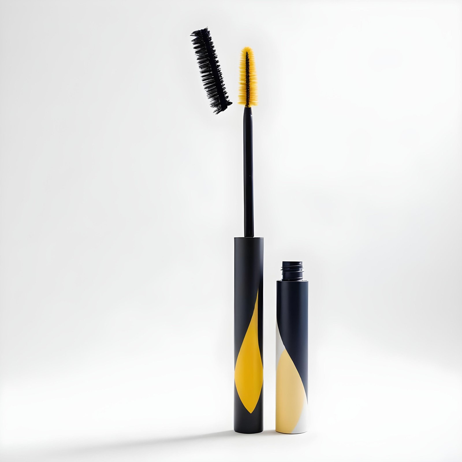 Premium Mascara Cosmetic Product Mockup with Professional Beauty Packaging